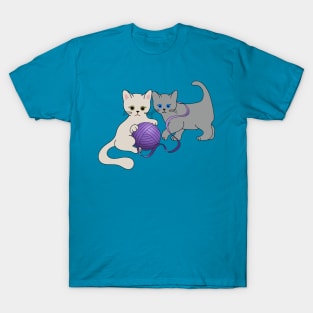 Kitten into Mischief, cute kitten Art T-Shirt